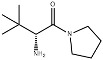 (R)-2-Amino-3-methyl-1-(pyrrolidin-1-yl)butan-1-one Struktur