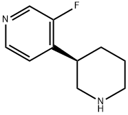 (R)-3-fluoro-4-(piperidin-3-yl)pyridine Structure