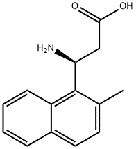 (3S)-3-AMINO-3-(2-METHYLNAPHTHALEN-1-YL)PROPANOIC ACID,1336655-41-4,结构式