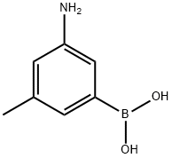 3-Amino-5-methylphenylboronic acid Structure