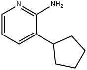 2-AMINO-3-(CYCLOPENTYL)PYRIDINE Structure