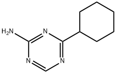 4-(Cyclohexyl)-1,3,5-triazin-2-amine Structure
