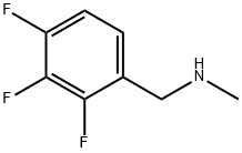 METHYL[(2,3,4-TRIFLUOROPHENYL)METHYL]AMINE Structure