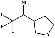 2,2,2-trifluoro-1-(oxolan-3-yl)ethan-1-amine Struktur