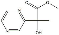 methyl 2-hydroxy-2-(pyrazin-2-yl)propanoate Structure