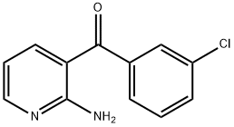 3-(3-chlorobenzoyl)pyridin-2-amine Struktur