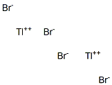 dithallium tetrabromide 化学構造式