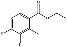 ETHYL 3,4-DIFLUORO-2-METHYLBENZOATE,1352208-34-4,结构式