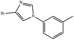 4-Bromo-1-(3-tolyl)-1H-imidazole Structure