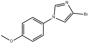 4-Bromo-1-(4-methoxyphenyl)-1H-imidazole Structure