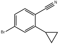 4-bromo-2-cyclopropylbenzonitrile|4-溴-2-环丙基苄腈