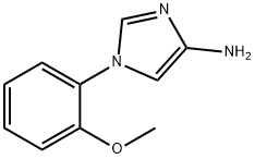 4-Amino-1-(2-methoxyphenyl)imidazole 结构式