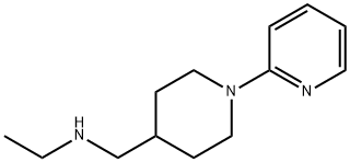 ethyl({[1-(pyridin-2-yl)piperidin-4-yl]methyl})amine Structure