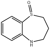 2,3,4,5-tetrahydro-1,5-benzothiazepin-1-one 化学構造式