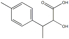 2-羟基-3-(4-甲基苯基)丁酸, 1354961-66-2, 结构式