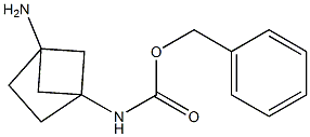 benzyl 4-aminobicyclo[2.1.1]hexan-1-ylcarbamate Struktur