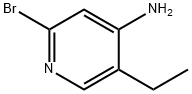 2-Bromo-4-amino-5-ethylpyridine Structure