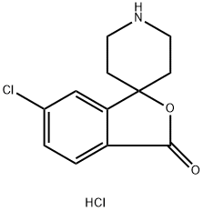 6-chloro-3H-spiro[isobenzofuran-1,4'-piperidin]-3-one hydrochloride,1359702-81-0,结构式