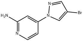 4-Bromo-1-(2-amino-4-pyridyl)pyrazole|