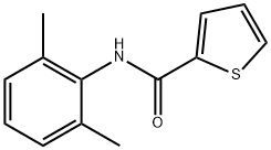 N-(2,6-dimethylphenyl)-2-thiophenecarboxamide Struktur