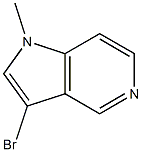 3-bromo-1-methyl-1H-pyrrolo[3,2-c]pyridine Structure