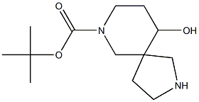 10-羟基-2,7-二氮杂螺[4.5]癸烷-7-羧酸叔丁基酯, 1368144-48-2, 结构式