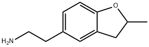 2-(2-METHYL-2,3-DIHYDRO-1-BENZOFURAN-5-YL)ETHAN-1-AMINE 结构式