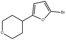 2-Bromo-5-(4-tetrahydropyranyl)furan,1369138-95-3,结构式