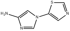 1-(Thiazol-5-yl)-4-aminoimidazole Structure