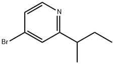 4-Bromo-2-(sec-butyl)pyridine Structure