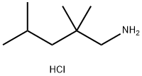 2,2,4-trimethylpentan-1-amine hydrochloride Structure