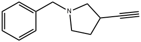 1-benzyl-3-ethynylpyrrolidine Structure