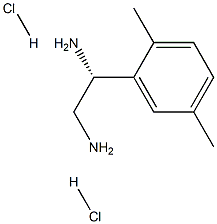 (1R)-1-(2,5-DIMETHYLPHENYL)ETHANE-1,2-DIAMINE DIHYDROCHLORIDE Structure