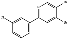 1381933-18-1 3,4-Dibromo-6-(3-chlorophenyl)pyridine