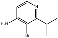 3-BROMO-2-(PROPAN-2-YL)PYRIDIN-4-AMINE Structure