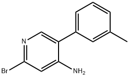 1381938-29-9 2-Bromo-4-amino-5-(3-tolyl)pyridine