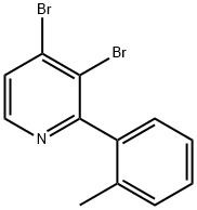 3,4-Dibromo-2-(2-tolyl)pyridine|