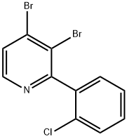 3,4-Dibromo-2-(2-chlorophenyl)pyridine|3,4-Dibromo-2-(2-chlorophenyl)pyridine