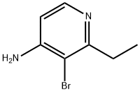 3-BROMO-2-ETHYLPYRIDIN-4-AMINE Struktur