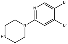 1381943-98-1 3,4-Dibromo-6-(piperazin-1-yl)pyridine