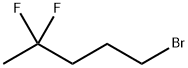 1-bromo-4,4-difluoropentane 化学構造式