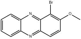 Phenazine, 1-bromo-2-methoxy- Struktur