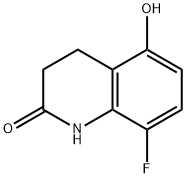 8-Fluoro-5-hydroxy-3,4-dihydroquinolin-2(1H)-one Structure