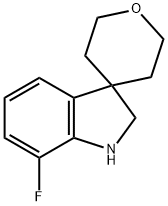 7-Fluoro-1,2-dihydrospiro[indole-3,4'-oxane]|1388060-65-8