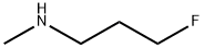 3-fluoro-N-methylpropan-1-amine Struktur