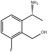 (2-[(1R)-1-AMINOETHYL]-6-FLUOROPHENYL)METHANOL Structure