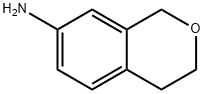 3,4-DIHYDRO-1H-2-BENZOPYRAN-7-AMINE Structure