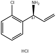 (1S)-1-(2-CHLOROPHENYL)PROP-2-EN-1-AMINE HCL Structure
