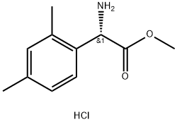 METHYL(2S)-2-AMINO-2-(2,4-DIMETHYLPHENYL)ACETATE HYDROCHLORIDE|