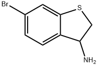 Benzo[b]thiophen-3-amine, 6-bromo-2,3-dihydro- Struktur
